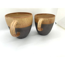 Temugg med black rust glasyr
