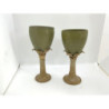 Vinpokal kronblad Bright Patina
